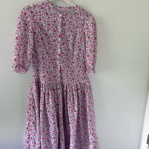 Floral Button-Up Dress